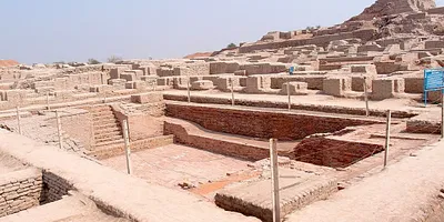 The excavated ruins of Mohenjo-daro. Credit: Saqib Qayyum/Wikimedia Commons, CC BY-SA 3.0